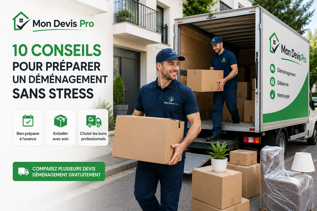 10 conseils pour préparer un déménagement sans stress