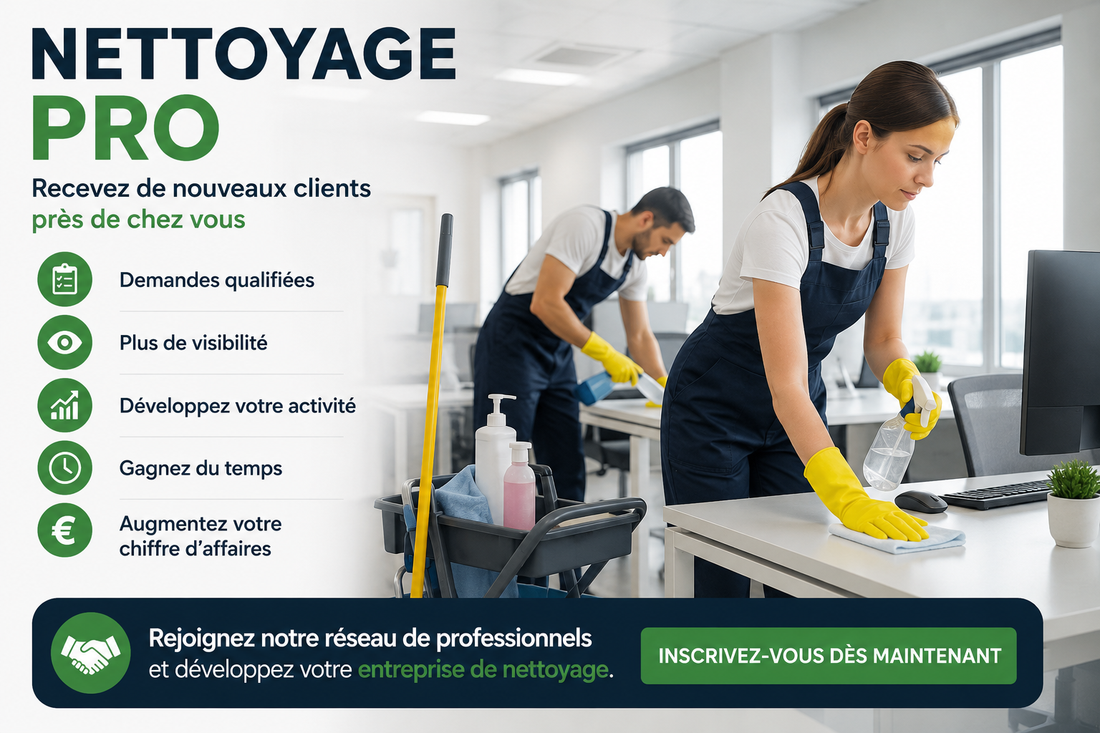 Développez votre entreprise de nettoyage et trouvez de nouveaux clients